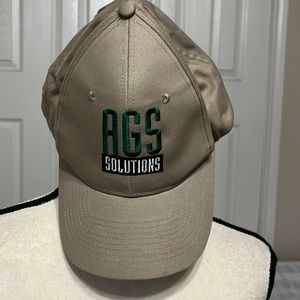 KC AGS Solutions tan/khaki baseball cap/hat